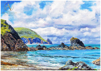 Restored classical fine art painting, high-resolution digital reproduction of a vintage artwork