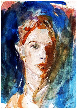 Classical oil painting, digitally restored artwork reproduction in high resolution