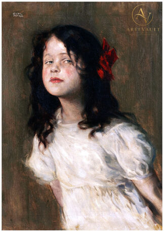Restored classical fine art painting, high-resolution digital reproduction of a vintage artwork