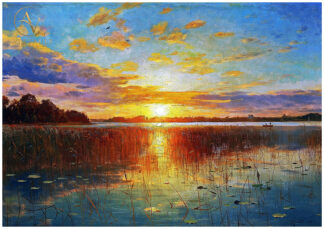 Vintage classical artwork, restored fine art painting in detailed high-resolution format