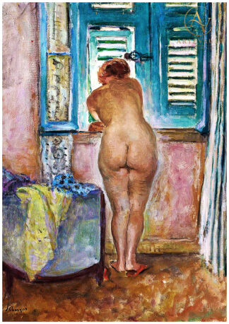 Classical oil painting, digitally restored artwork reproduction in high resolution