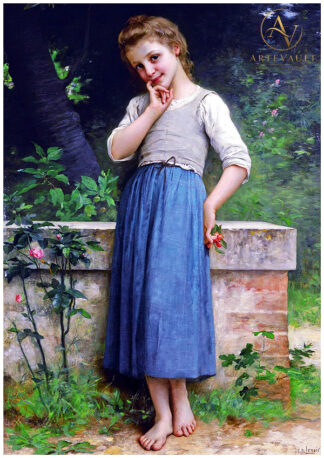 Restored classical fine art painting, high-resolution digital reproduction of a vintage artwork