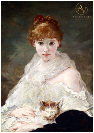Restored classical fine art painting, high-resolution digital reproduction of a vintage artwork